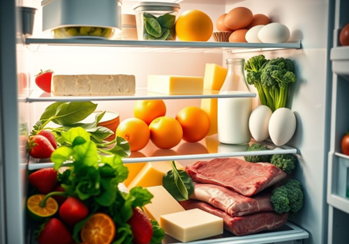 Despensa de alimentos de un usuario